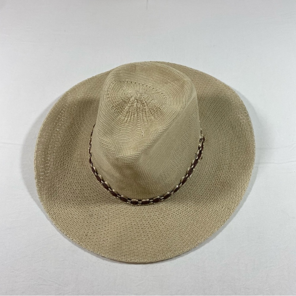 Cowboy Sun hat Lightweight Flexible Summer Western Hat 100% poly hat unisex Hat - Picture 2 of 10